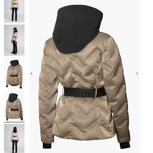 rh+ Thalia W Jacket Color Champagne Size US Small 6 NWT - Picture 11 of 12